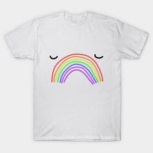 A sad rainbow T-Shirt